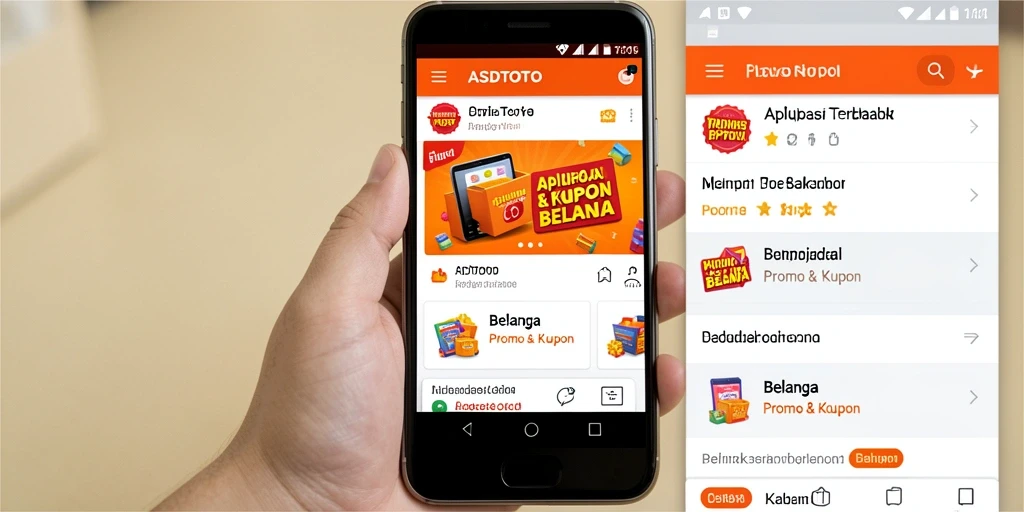 Antarmuka <strong>ASDTOTO</strong> menampilkan promo menarik dan kupon belanja.