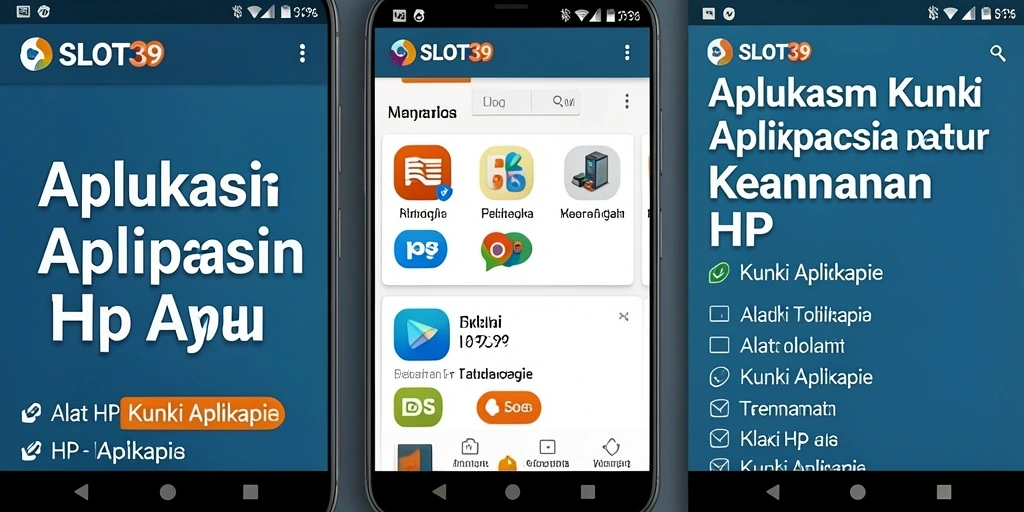 Tampilan antarmuka SLOT39 menunjukkan penguncian aplikasi yang efektif.
